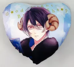 【中古】クッション・抱き枕・本体 逆巻レイジ ハート型クッション 「DIABOLIK LOVERS Good Night. Black Sheep くじ Type A」 A5賞