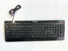【中古】lenovo　有線キーボード　lxh-jme2207p(fn)　タイピング音　部品取り