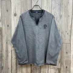 PJ'S ピージェイエス ストレッチ素材 Vネック 長袖 Tシャツ ロンT M