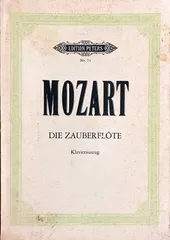 モーツァルト 魔笛（ヴォーカルスコア ピアノ・リダクション版) 輸入楽譜 Mozart Die Zauberfl?te 洋書