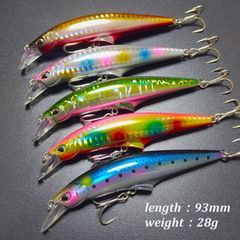 新品 ima風 サスケ 裂波 ミノー 8個セット - メルカリ