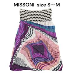 ミッソーニMISSONI マルチカラー ストレッチ レディース スカート size  S〜 M相当  S5Q535