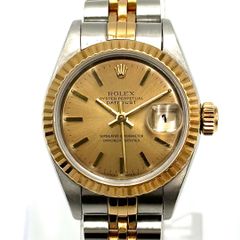 【正規品】ROLEX　ロレックス　デイトジャスト　69173　SS×YG　自動巻き　S番　ギャランティ　極美品　希少　ヴィンテージ　純正　アンティーク　1993年製　腕時計