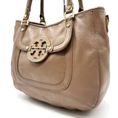 【良品】 TORYBURCH トリーバーチ トートバッグ　ハンドバッグ  ショルダーバッグ ロゴ ベージュ 肌色 ゴールド金具 A4収納可能 ユニセックス 男女兼用 メンズ レディース