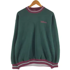 古着 90年代 ウィルソン WILSON ワンポイントロゴスウェットシャツ トレーナー メンズL相当 ヴィンテージ/eaa520817