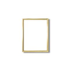 デッサン額縁/フレーム 【八ツ切サイズ 303×242mm】 ゴールド 壁掛けひ