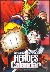 【中古】カレンダー 僕のヒーローアカデミア 2016年度コミックカレンダー