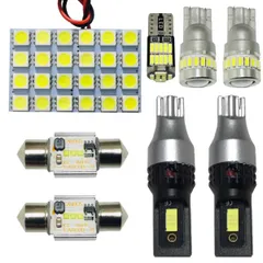 ルームランプ NBOX (N-BOX) JF1 JF2 前期 ホンダ 基盤 ウエッジ球 バックランプ ナンバー灯 車幅灯 純正球交換用LEDライト 8個セット パーツ 車検対応 車検対応 パーツ