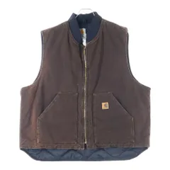 USA 製 Carhartt カーハート ダック ベスト USA製Carhartt カーハート ダック ベスト