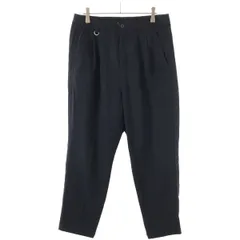 SOPHNET. ソフネット 22SS WIDE TAPERED 2TUCK EASY PANTS イージーパンツ ネイビー M SOPH-220013のサムネイル