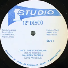 ジャマイカ12” Maureen Thomas Cant Love You Enough NONE Studio One /00250