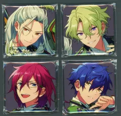 【中古】バッジ・ビンズ Eden アイドルスクエア缶バッジセット(4個セット) 「CD あんさんぶるスターズ!! アルバムシリーズ Eden / TRIP」 アニメイト有償特典