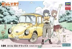 【中古】プラモデル 1/24 スバル360 デラックス アクリルフィギュアスタンド入り 「ぜっしゃか!‐私立四ツ輪女子学院絶滅危惧車学科‐」 [SP381]
