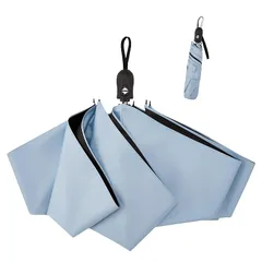 konciwa 日傘 超軽量 189g-199g UVカット率 100% 完全遮光 遮熱 ワンタッチ自動開閉 折りたたみ傘 コンパクト 折り畳み日傘 紫外線遮断 耐風撥水 晴雨兼用 携帯便利 メンズ レディース 母の日 父の日 1