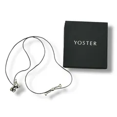 新品未使用　yoster シルバー 46cm(40もあり) 新品】YOSTER (ヨースター) Small Necklace 46,40 - メルカリ