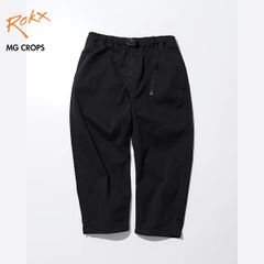 ［2025春の新作］ROKX ロックス RXMS252201 MG CROPS MG クロップス　パンツ R19BLACK　Lサイズ