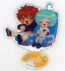 【中古】アクリルスタンド・アクリルパネル 守沢千秋＆深海奏汰 おでかけアクリルスタンド 「あんさんぶるスターズ!!」