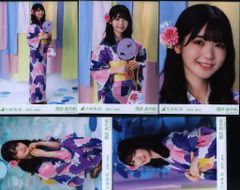 乃木坂46 2021年7月ランダム生写真 筒井あやめ 2021.July 浴衣 5