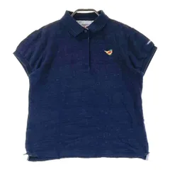 サイズ：2 MASTER BUNNY EDITION マスターバニーエディション  半袖ポロシャツ  ネイビー系 [240101385154]# ゴルフウェア レディース ストスト