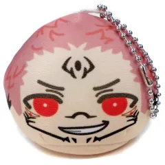 【中古】ぬいぐるみマスコット・ぬいぐるみバッジ 両面宿儺 「呪術廻戦 おまんじゅうにぎにぎマスコット」 あみあみBOX購入特典