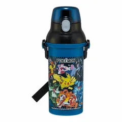 ポケットモンスター「抗菌 食洗機対応 直飲みプラワンタッチボトル」