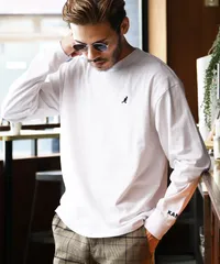 新品 未使用 KANGOL(カンゴール)KANGOL別注ヘビーウェイトロンT 210948 ホワイトB