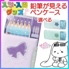 【選べる】 筆箱 ペンケース 小学生 両面筆入 両面収納 入学準備 進級 中身が見える うかサポ リアナティアラ 鉛筆削り付 透明ふた 忘れ物チェック 鉛筆入れ 筆入れ 忘れ物防止 文具 シンプル 【▲】【FDC】/えんぴつチェック両面筆入リアナティアラ