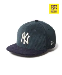 【ムラスポ公式】新品 NEW ERA ニューエラ キャップ キッズ ジュニア 子供 9FIFTY Corduroy コーデュロイ ニューヨーク・ヤンキース 14671567