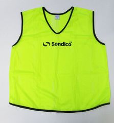 Sondico ソンディコ 840074 サッカー メッシュビブス 6枚セット メンズ 蛍光イエロー