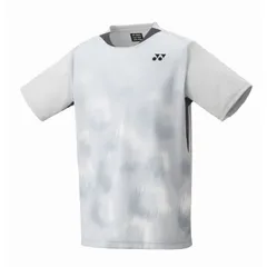 ヨネックス　ユニゲームシャツ(ﾌｨｯﾄｽﾀｲﾙ)　アイスグレー　SSサイズ/10608