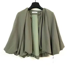 【FENNEL】フェンネル/ノーカラーボリュームスリーブジャケット/9号/未使用品/ヤマダヤ