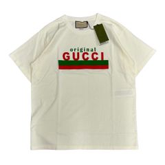 新品 Gucci original GUCCI ロゴ オーバーサイズ Tシャツ