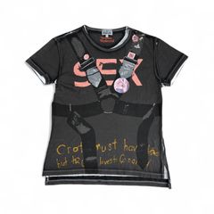Vivienne Westwood SEX プリント パラシュートTシャツ - メルカリ Vivienne Westwood MAN SEX パラシュートTシャツ