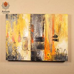絵画 インテリア アートパネル 抽象画 モダン 北欧 壁掛け 玄関 おしゃれ アート 絵 アジアン バリ 40×30 (72)
