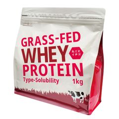 ホエイプロテイン イチゴ味 1kg グラスフェッド 人口甘味料不使用 Type-S 溶けやすい 美味しい 牛成長ホルモン不使用 アミノ酸スコア100 ホエイ プロテイン WPC 女性 ロハスタイル
