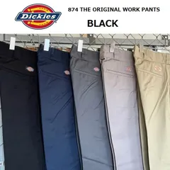 Dickies ディッキーズ 874 THE ORIGINAL WORK PANTS 【BLACK色】【レングス32】