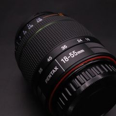 ペンタックス PENTAX 標準ズームレンズ 防滴構造 DA18-55mmF3.5-5.6AL WR 【中古】