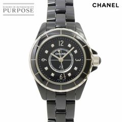 シャネル CHANEL J12 29mm H2569 レディース 腕時計 8P ダイヤ ブラック セラミック クォーツ ウォッチ 90283484