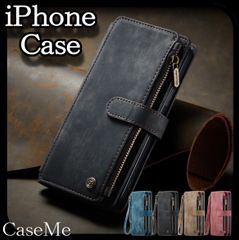 ★iPhone 手帳型 レザーケース レトロ風 カード収納 小銭入れ ストラップ付き カラー ブラック アンティーク風  高品質 オシャレ 衝撃 落下 保護 丈夫 フリーポケット 新品 送料無料 匿名配送