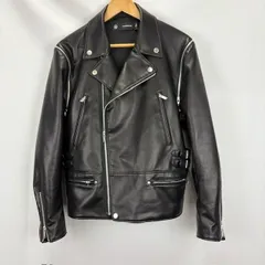 GU x UNDERCOVER ダブルライダースジャケット Mサイズ ブラック UNDERCOVER - Mサイズ GU UNDERCOVER 2WAY ライダースジャケット