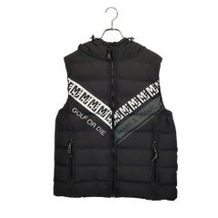 MARK＆LONA マークアンドロナ ゴルフ 19AW Syndrone Down Hoody Vest ダウンベスト MLM-9C-AD05 50 グレー