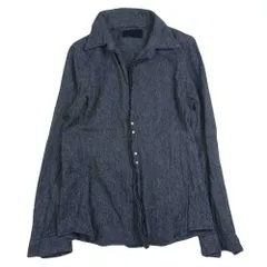 ジュンハシモト　シワ加工デニムフックシャツ WRINKLE DENIM SHIRTS | junhashimoto（ジュンハシモト
