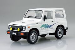 アオシマ プラモデル 1/32 楽プラ スナップキット No.18-SW スズキ JA11 ジムニー スペリアホワイト