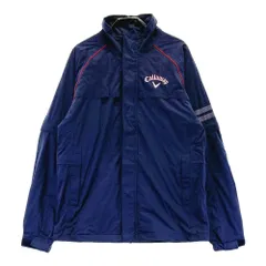 サイズ：M CALLAWAY キャロウェイ  2WAY レインウェア セットアップ  ネイビー系 [240101384047] ゴルフウェア メンズ ストスト