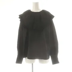 □人気品□machatt マチャット プリーツオーバーカラーブラウス