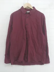 ◇ ◎ OUTDOOR PRODUCTS アウトドア プロダクツ ボタンダウン コットン100% 長袖 シャツ サイズXL レッド メンズ P  【1209130003915】のサムネイル