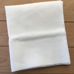40番手 引き揃え リネン 斜子織 刺繍布 ハード 92cm巾 50cm単位