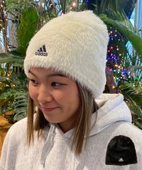 【ムラスポ公式】新品 adidas アディダス ビーニー ニットキャップ ニット帽 帽子 FUR BEANIE ファービーニー 244011608のサムネイル