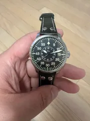 ラコ フリーガー B タイプ アーヘン 42mm ブレスレット モデル 付属品完備