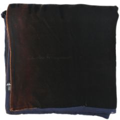 本物 サルヴァトーレ フェラガモ Salvatore Ferragamo ビスコース シルク ストール マフラー ブラック ブラウン 服飾小物 中古 【フォロー割】